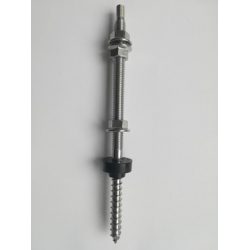 Wkręt dwugwintowy M10x250
